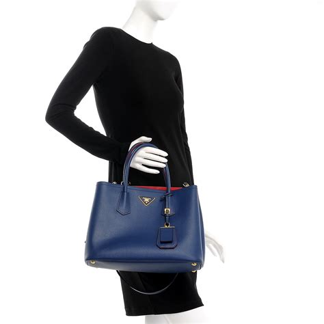 prada saffiano cuir bluette from barneys|Prada.